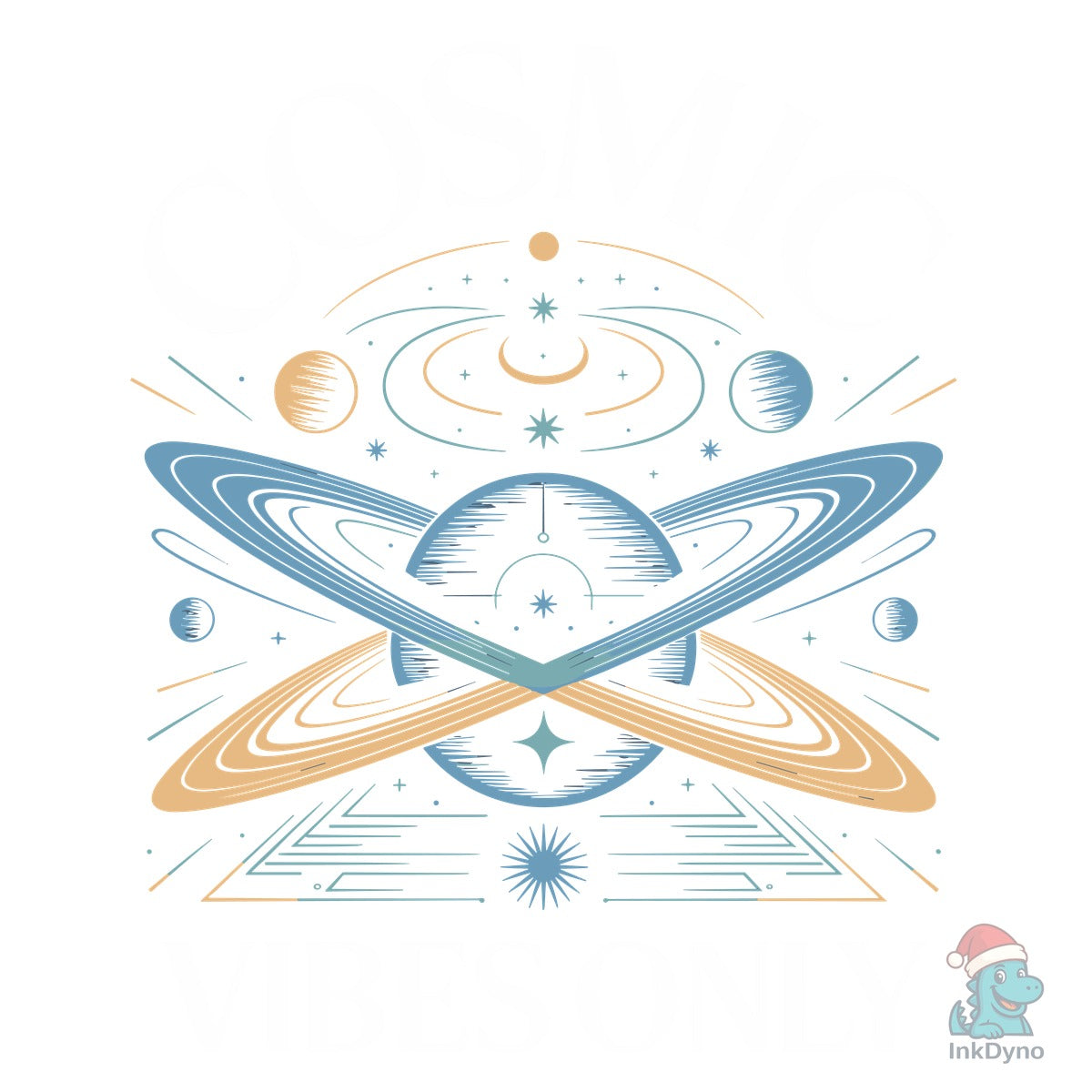 Cosmic Vibes Only Astronomy Design