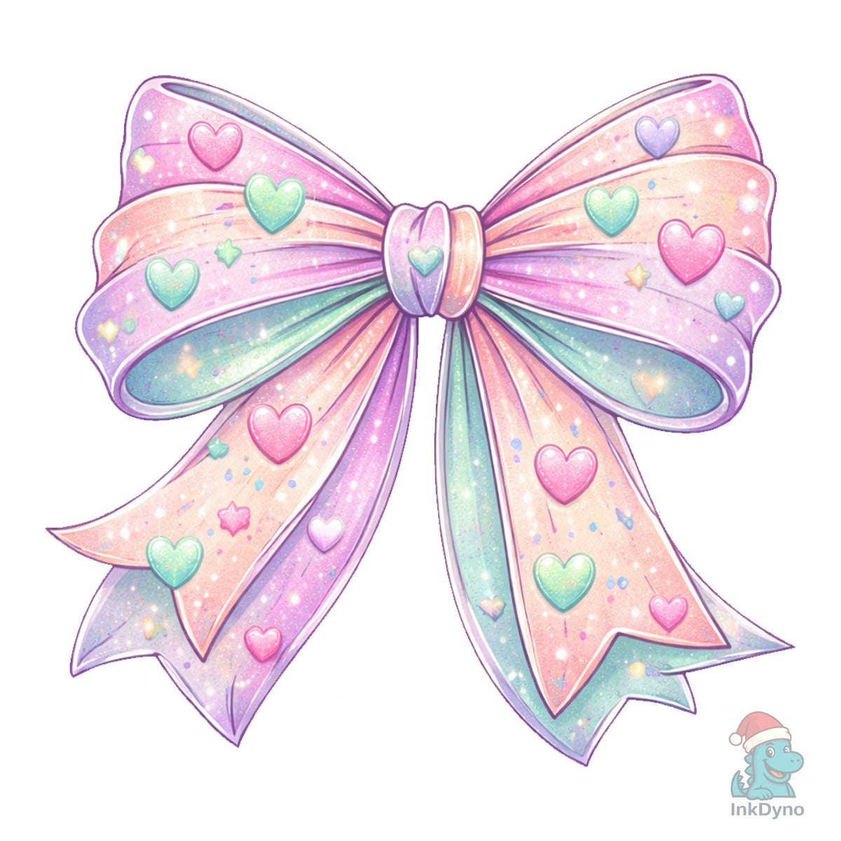 Valentine's Day Coquette Bow V Day