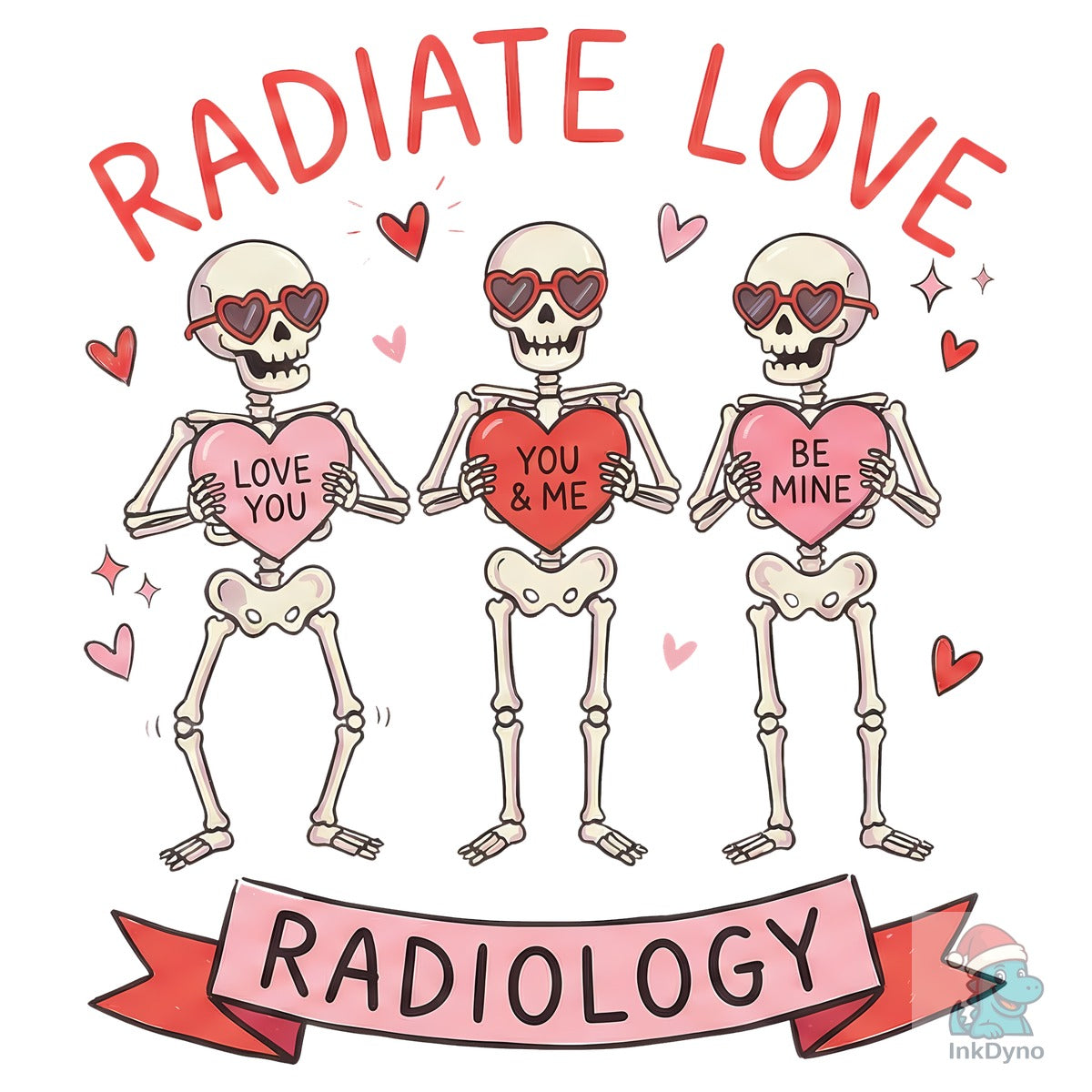 Radiate Love Radiology Valentine