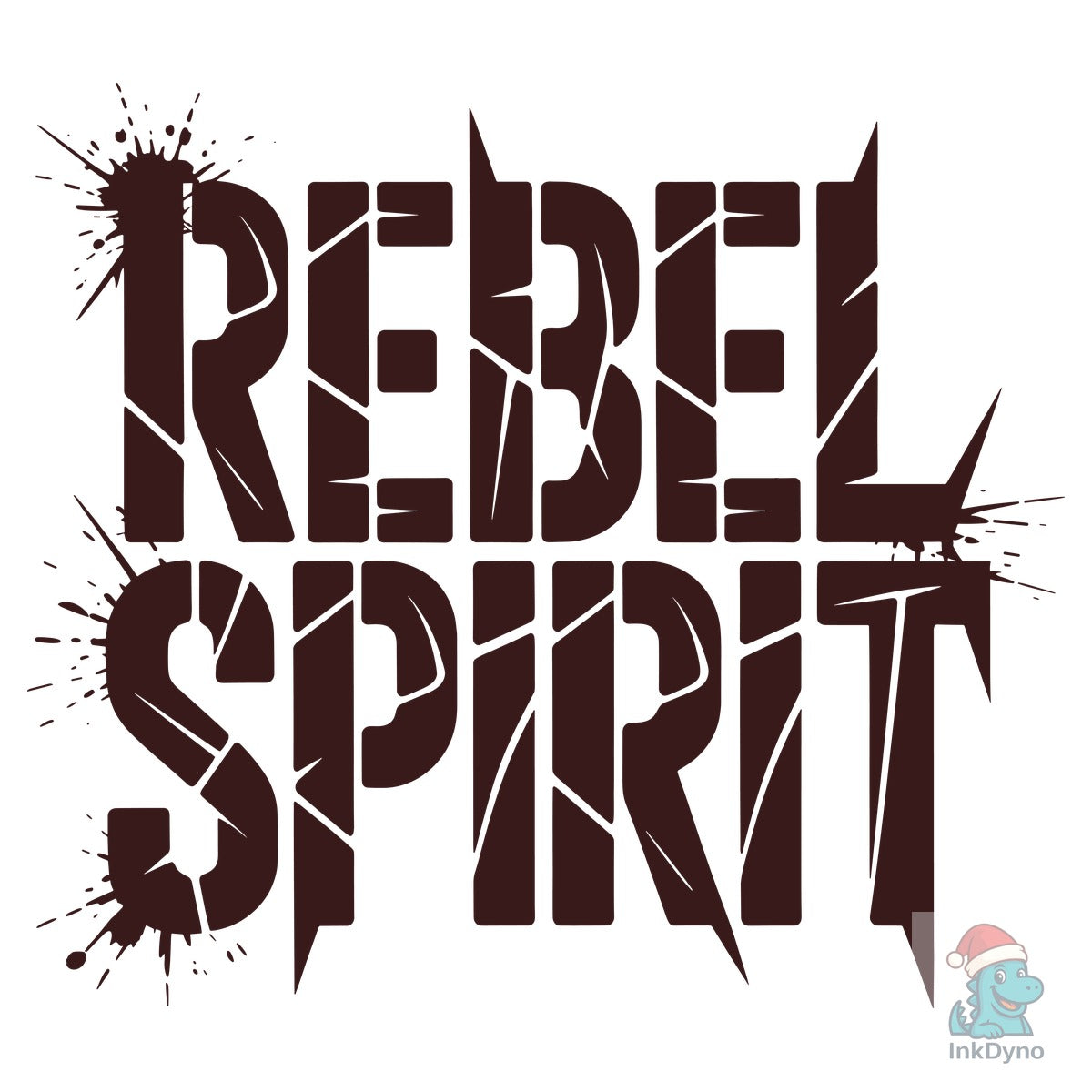 Rebel Spirit Bold Attitude Men's T-shirt