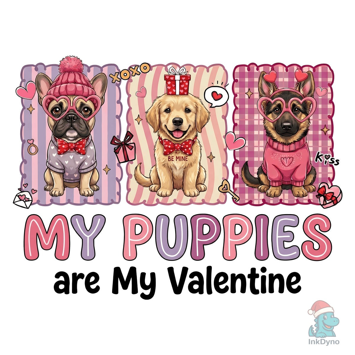 My Puppies Are My Valentine Dog Lover