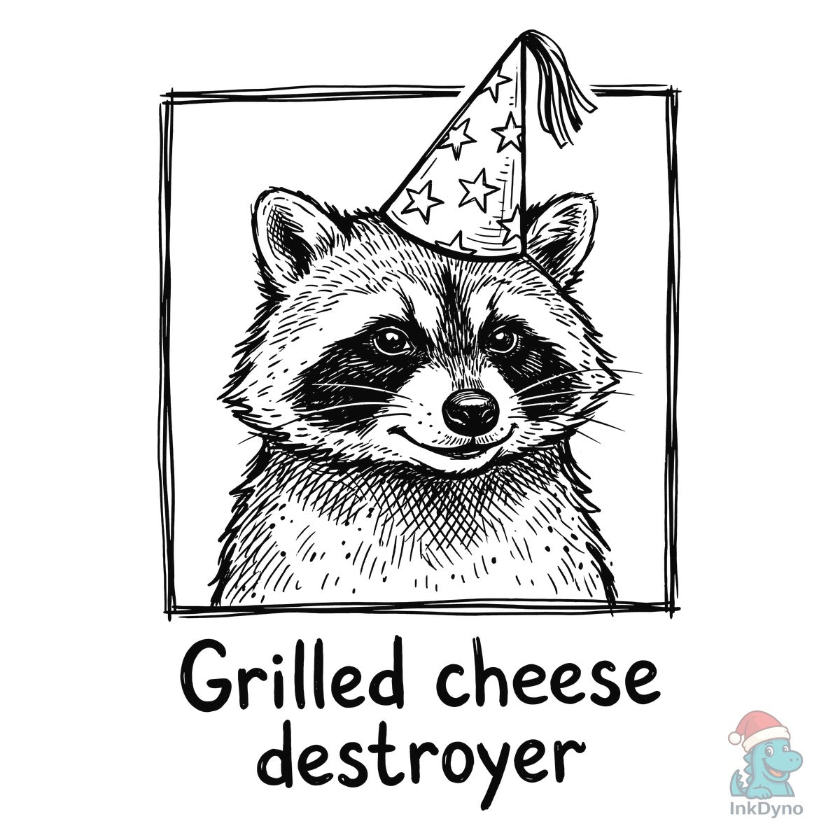 Grilled Cheese Destroyer Raccoon
