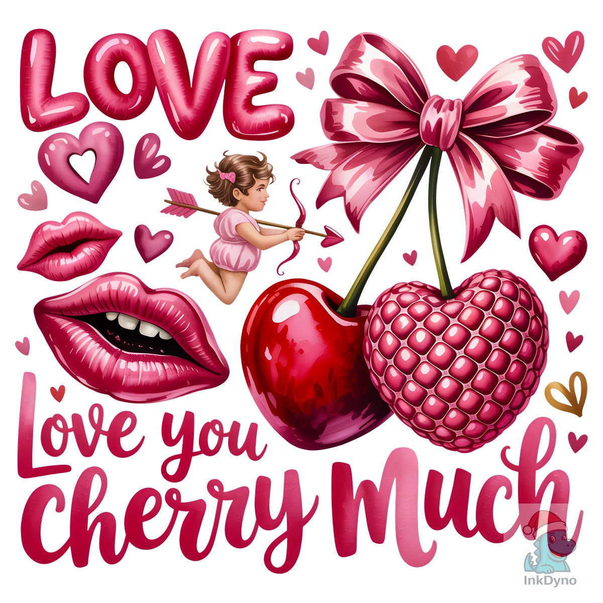 Love You Cherry Much Valentines
