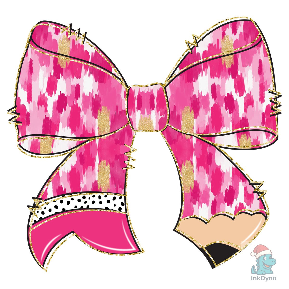 Valentine Teacher Pencil Bow