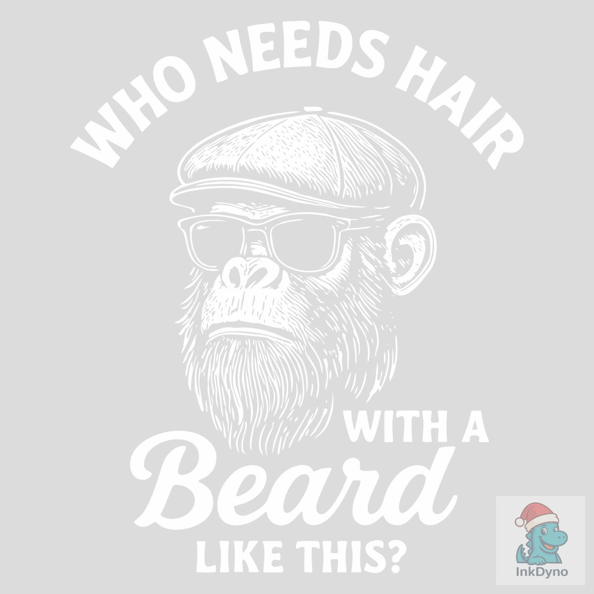 Who Needs Hair with a Beard Like This?