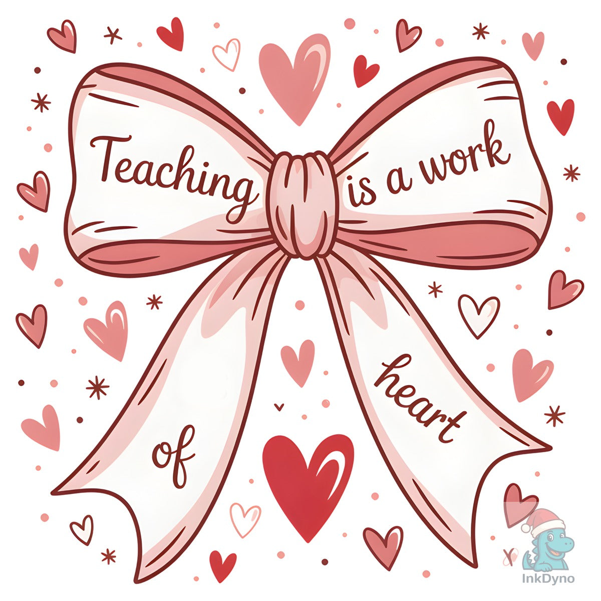 Coquette Teacher Valentine Sweatshirt