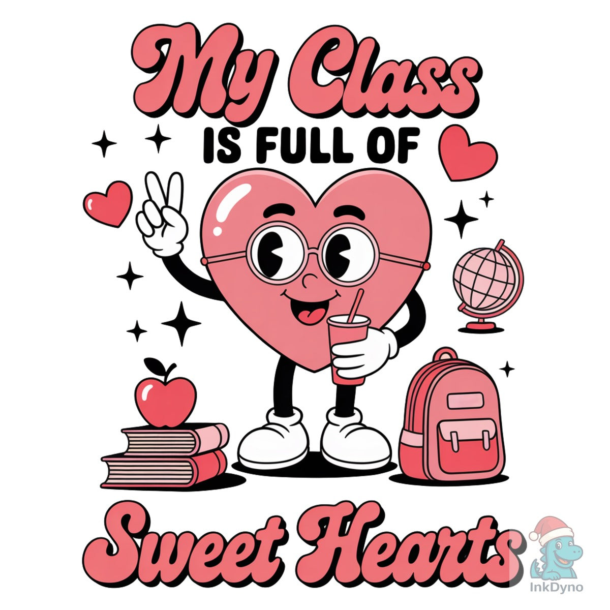 Class Full of Sweet Hearts Design