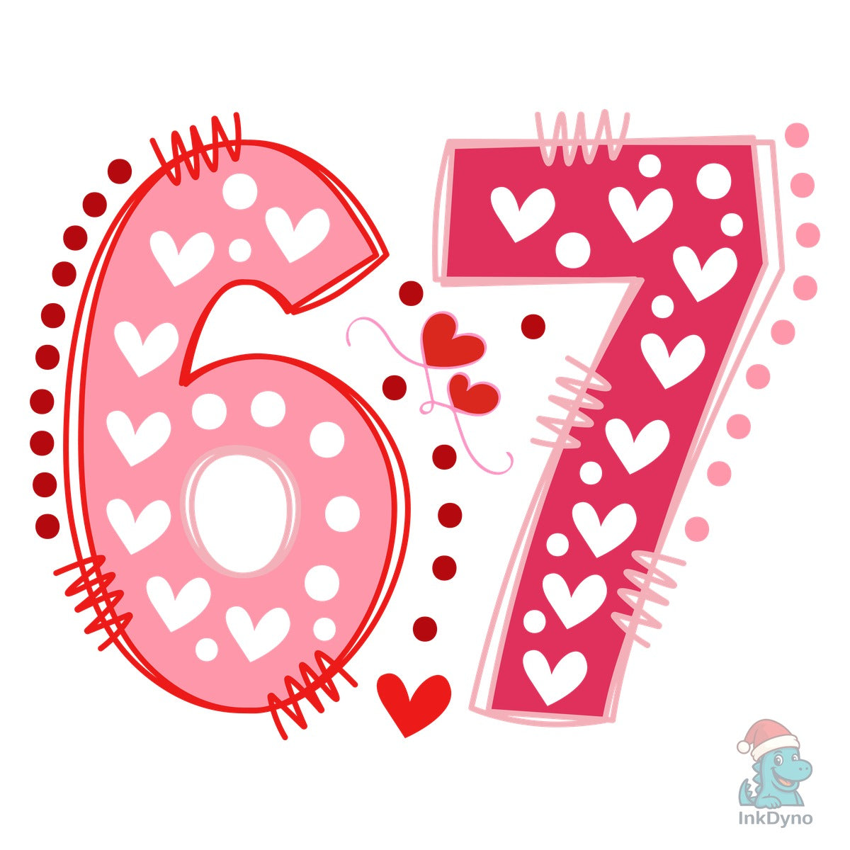 Six Seven 6 7 Valentine's Day Trend