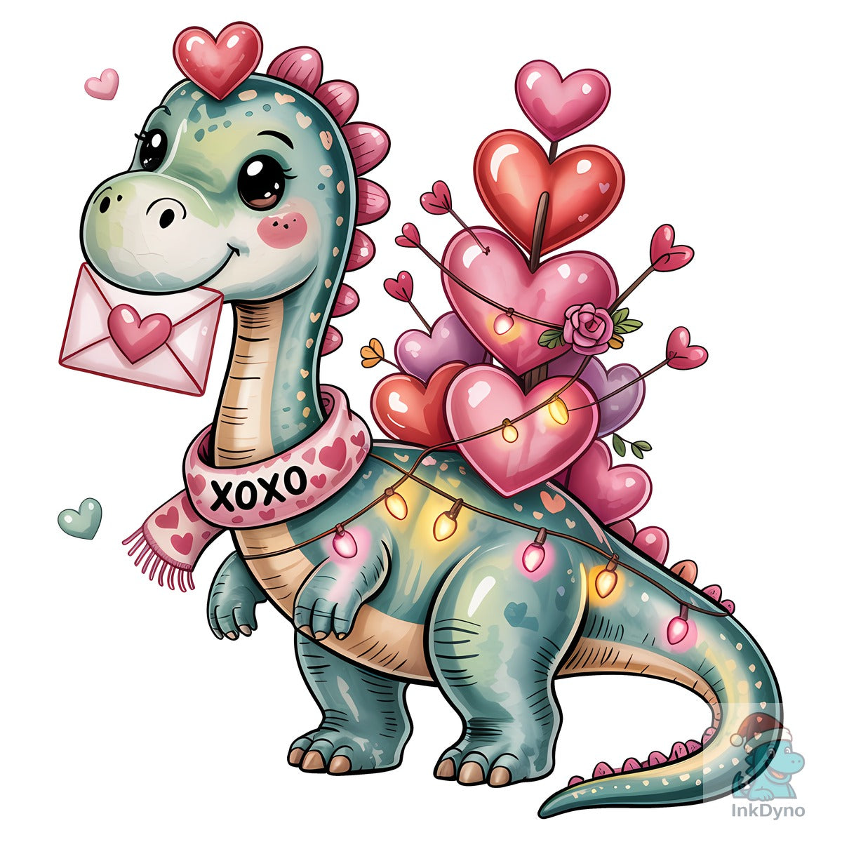 Valentine Dinosaur Valentine