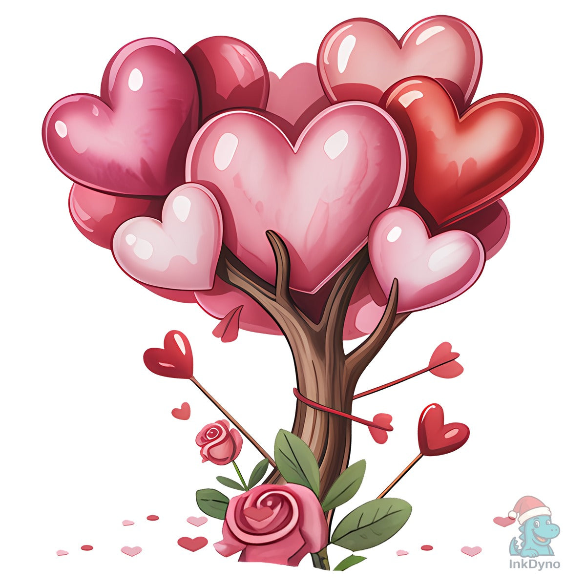 Valentine Heart Valentine Tree