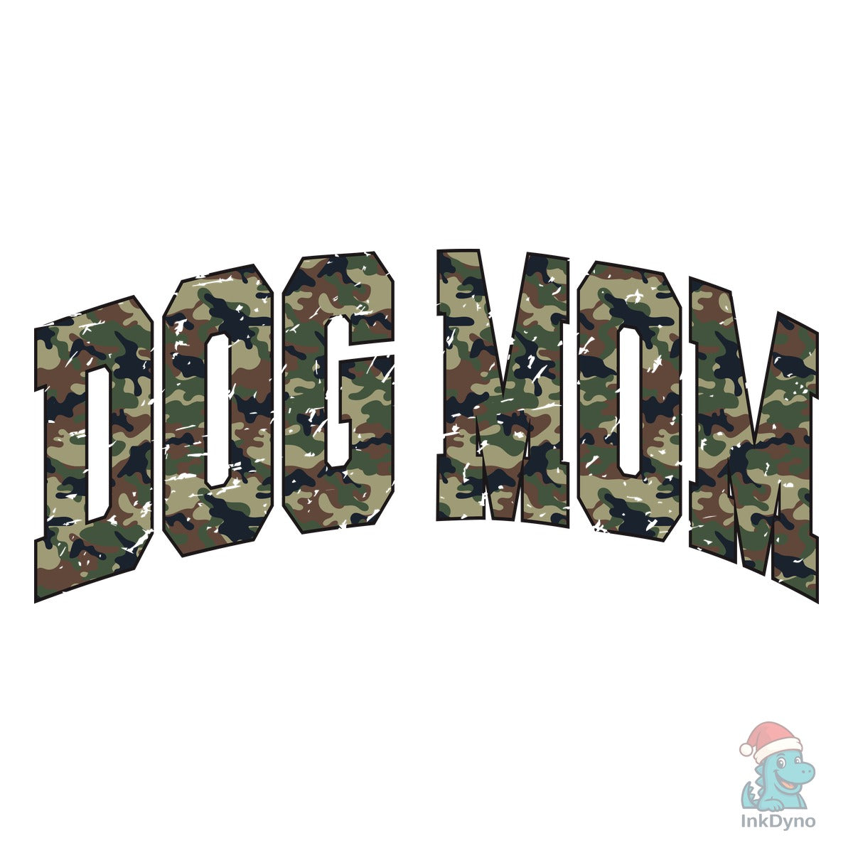 Retro Camo Dog Mom Camouflage Dog Mama