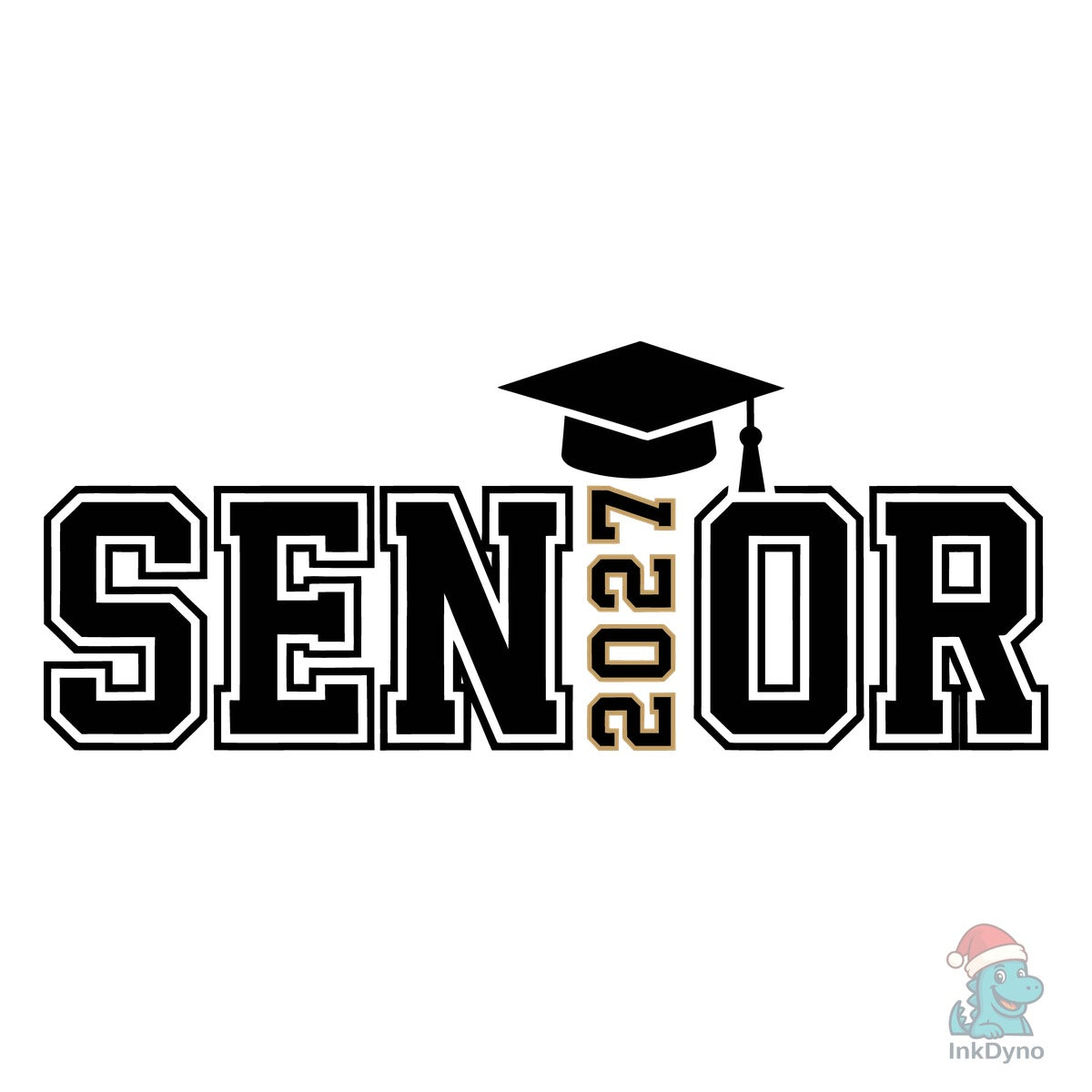 Senior 2027 Graduation Cap Design