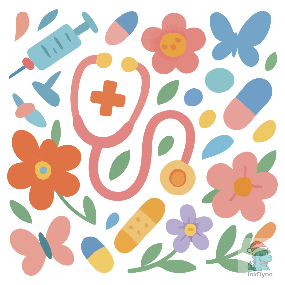 Aesthetic Boho Nurse Stethoscope