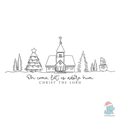 Oh Come Let Us Adore Him Christmas