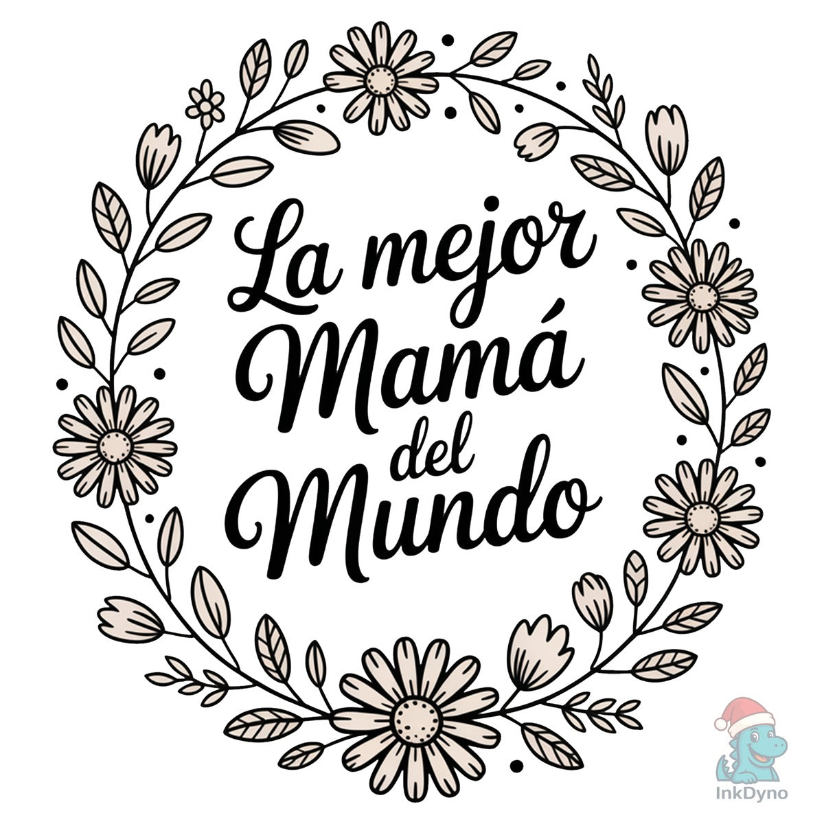 Spanish Mothers Day Floral Mama
