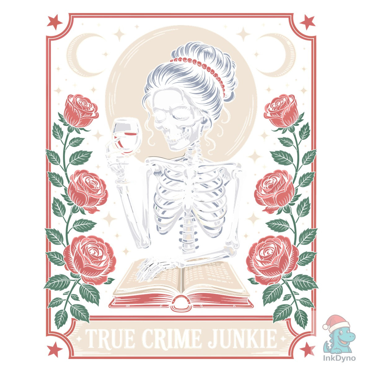 True Crime Junkie Tarot Card