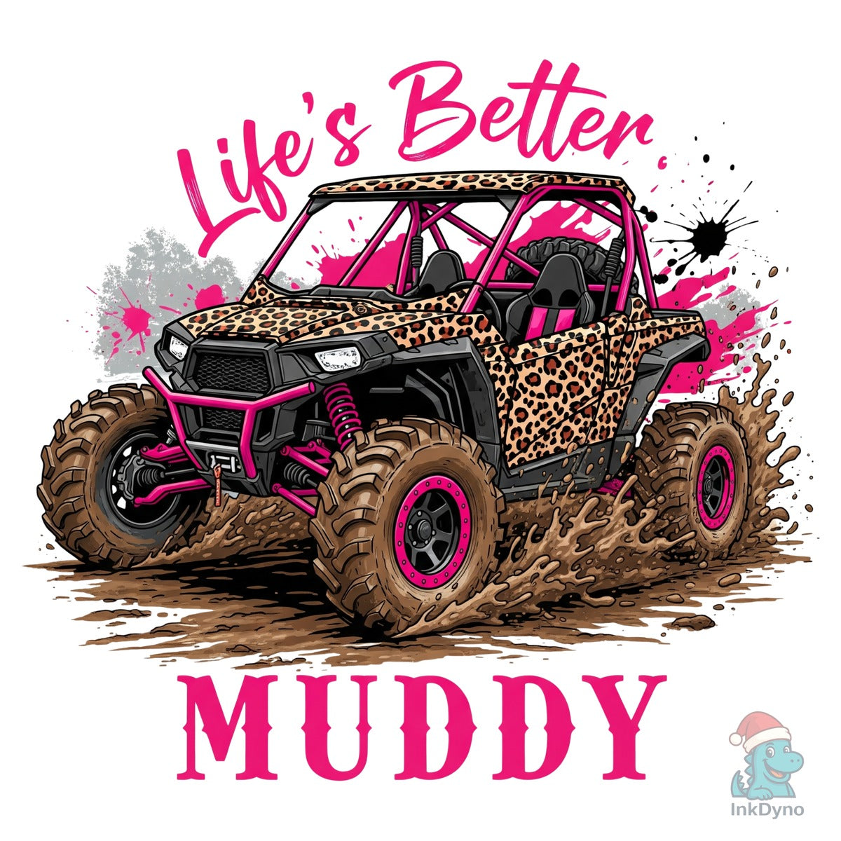 Leopard Mudding Side-by-Side Girly