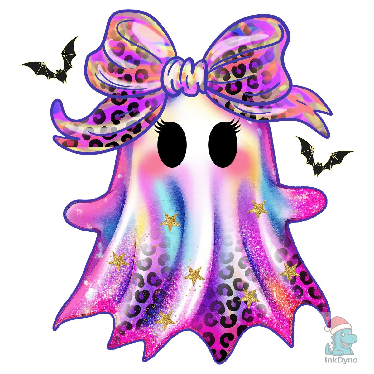 Leopard Ghost Coquette Halloween
