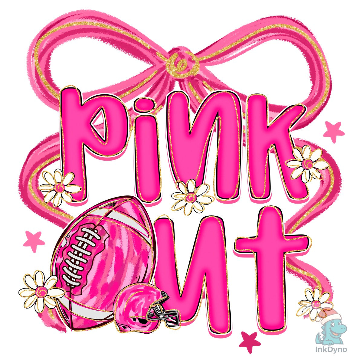 Pink Out Football Breast Cancer Heat
