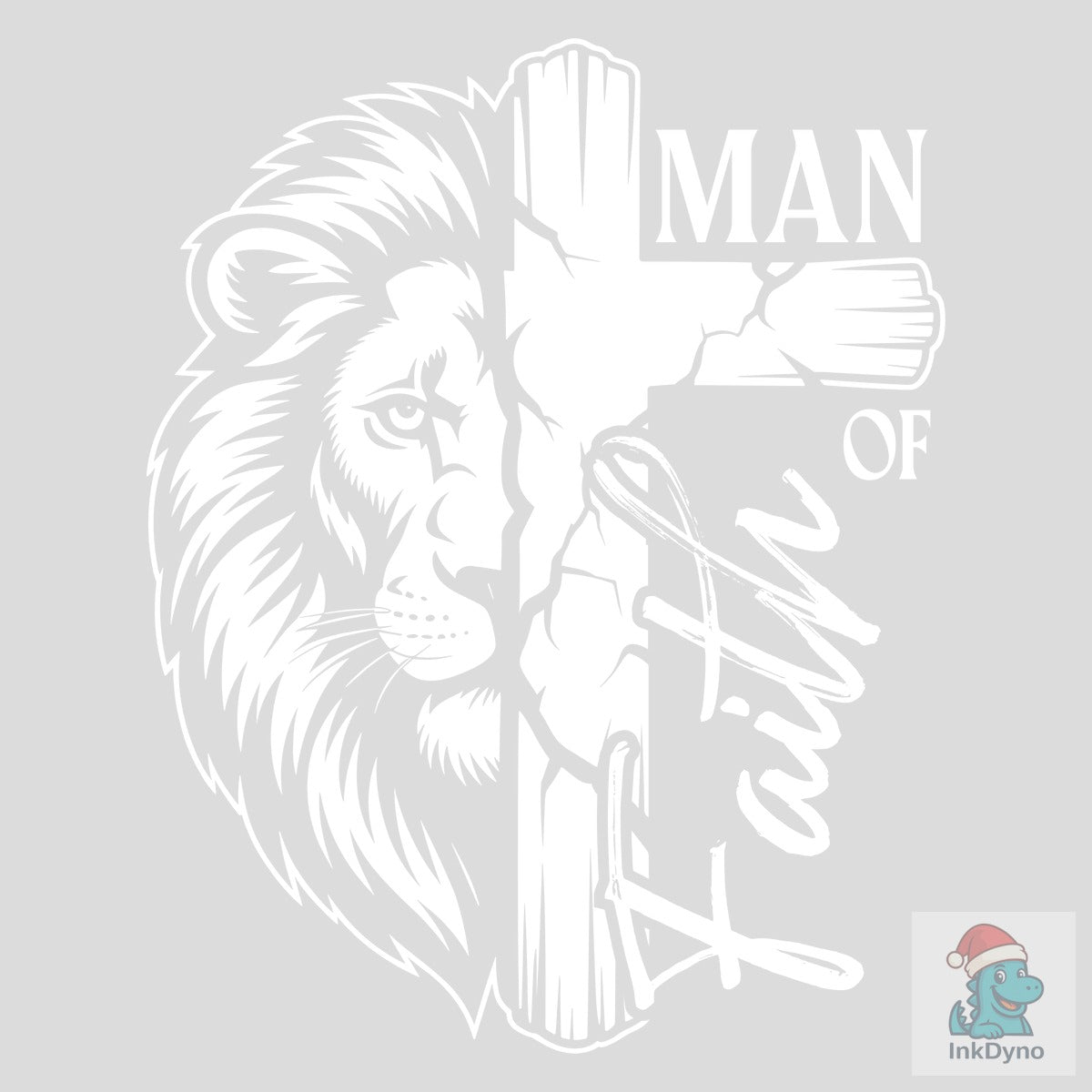 Man of God Jesus Cross Jesus Lion