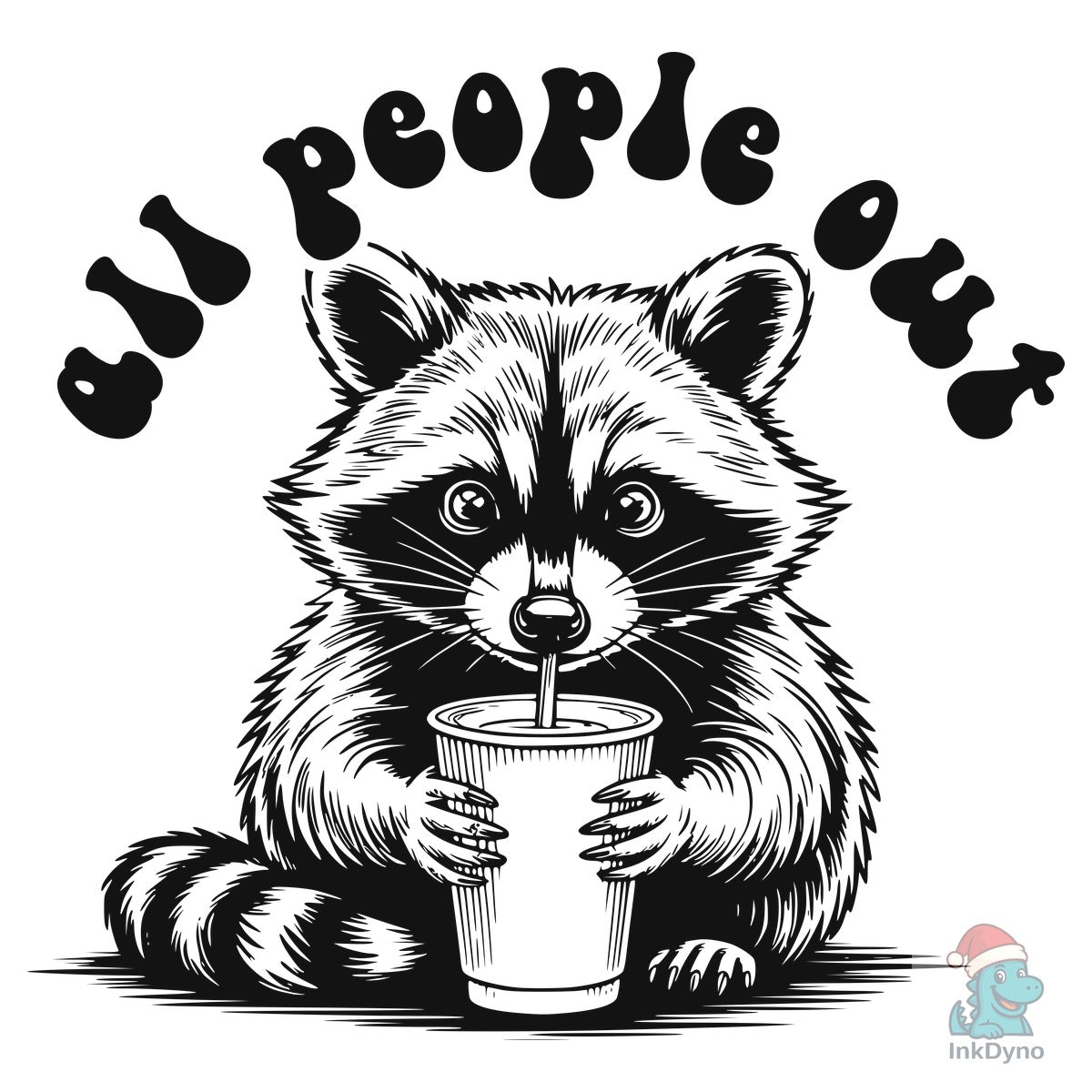 Racoon All People out Racoon Shirt
