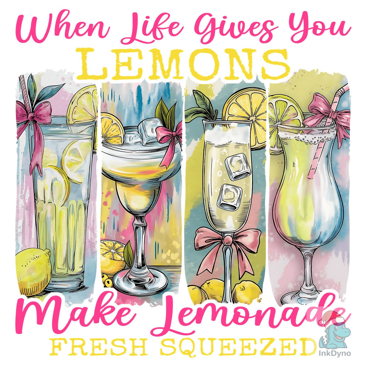 Summer Lemonade Drink ClipartSublimation