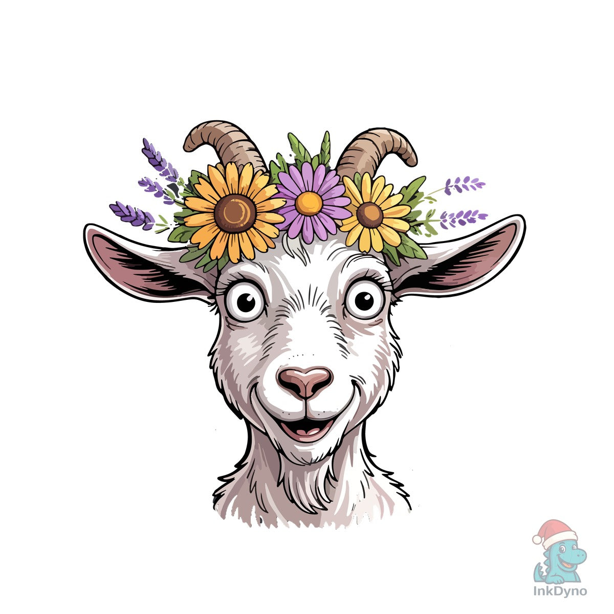 Goats Make Me Funny Farm Animal T-Shirt