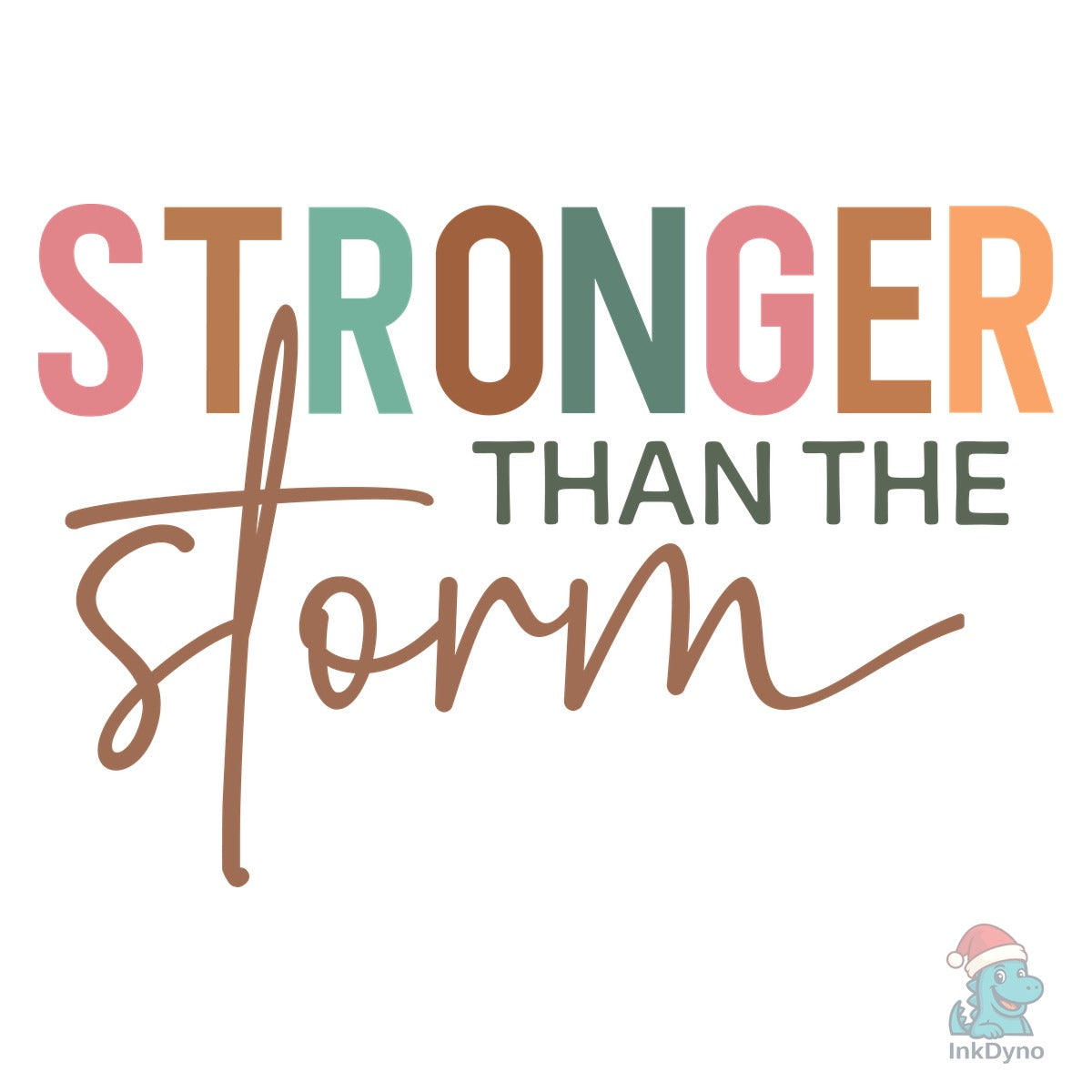 Stronger Than the Storm Bible Verse