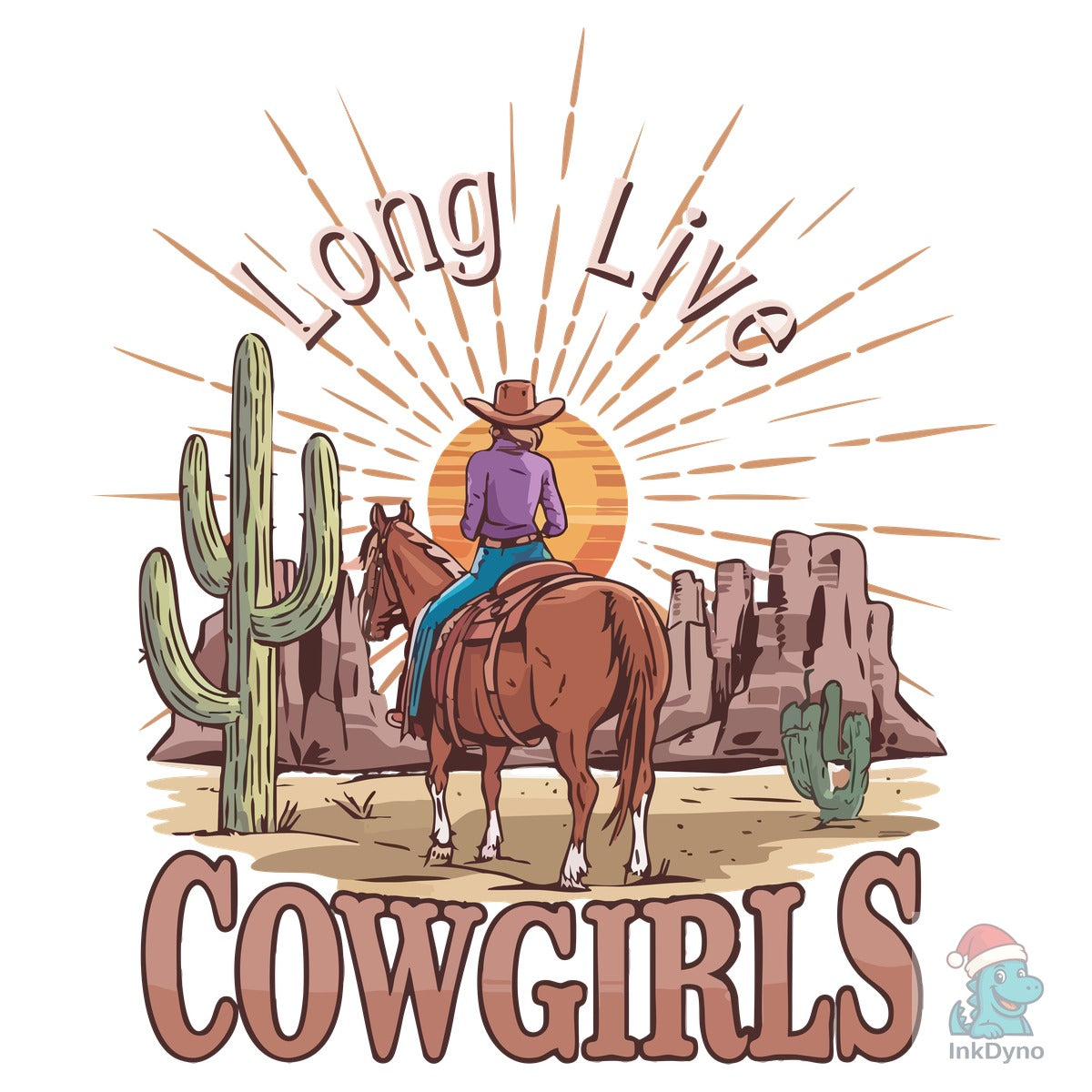 Sunset Cowgirl