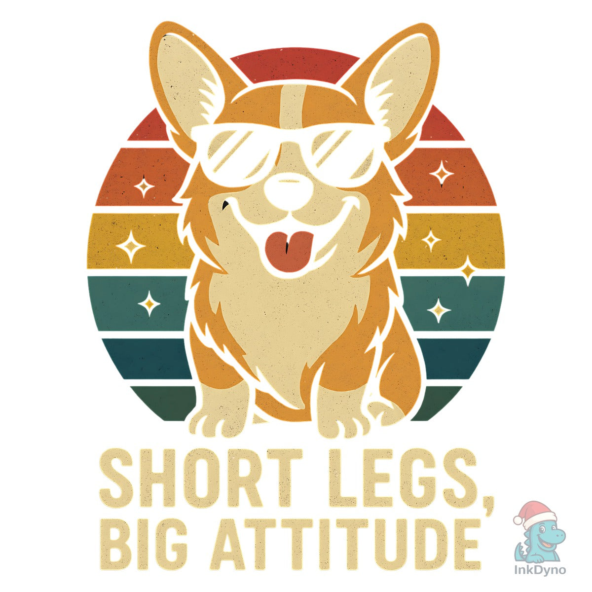 Corgi Short Legs Big Attitude Funny