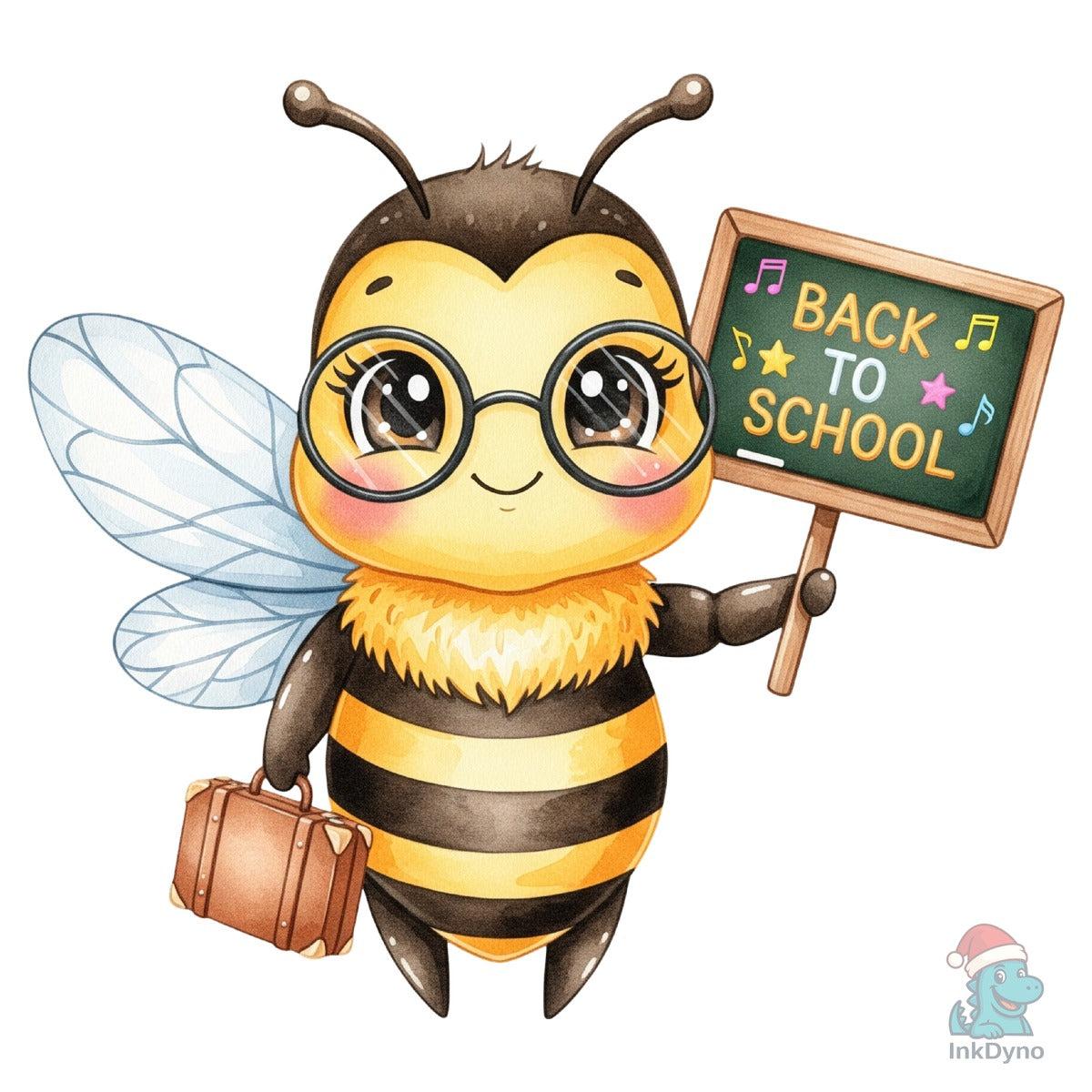 Back to School Bee Sublimation