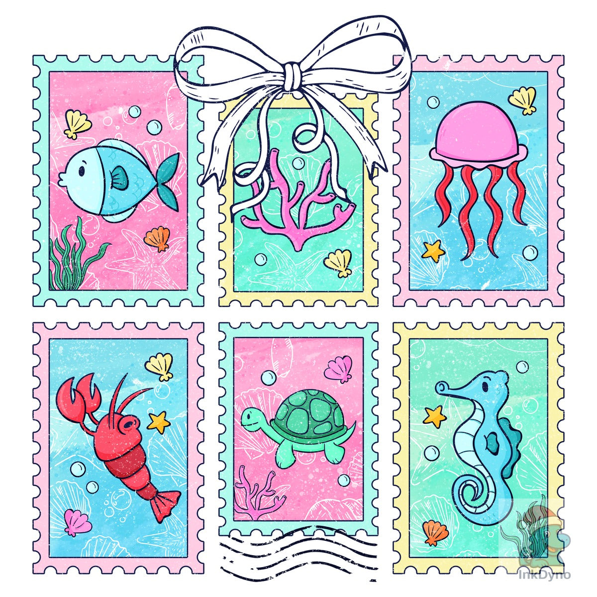 Coastal Summer Ocean Animals