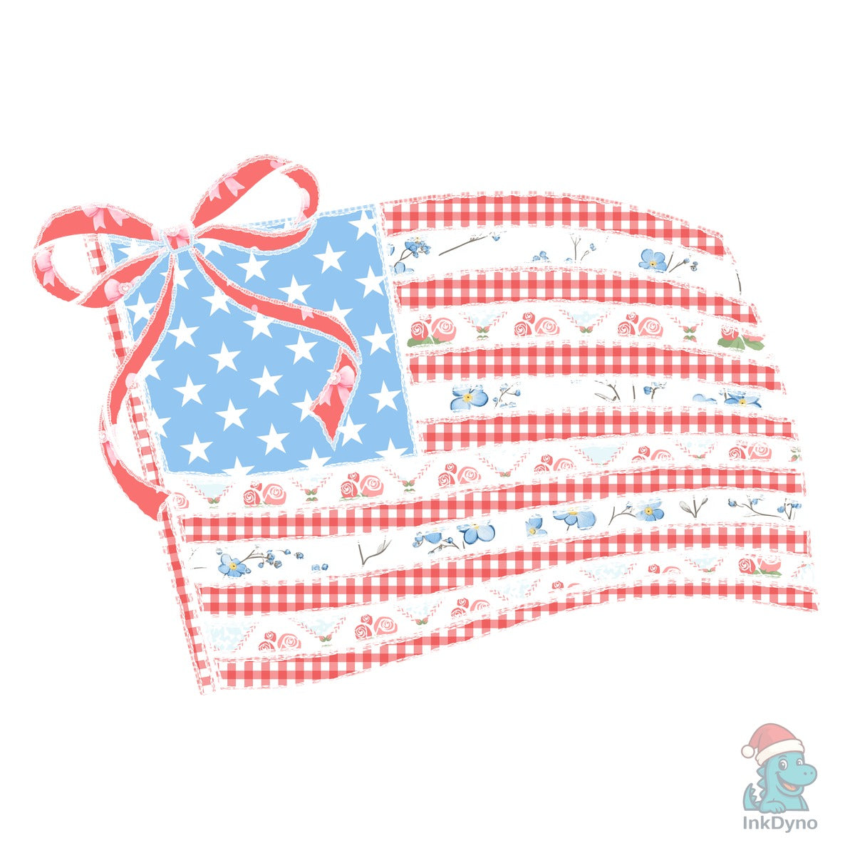 Coquette 4th of July American Flag