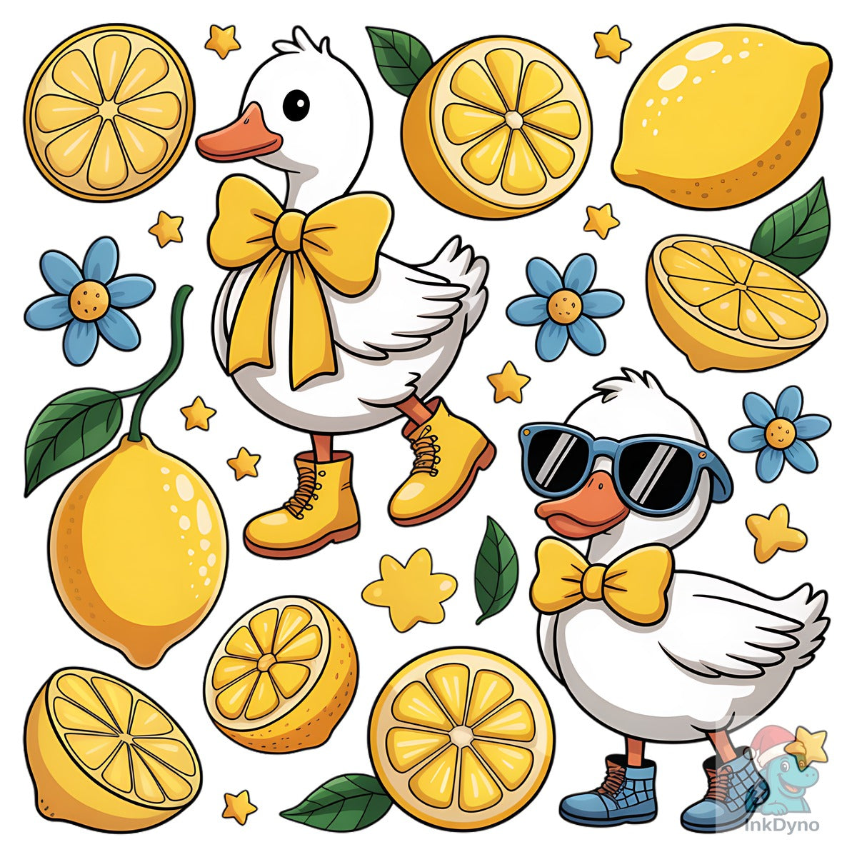 Funny Lemon Summer Positive
