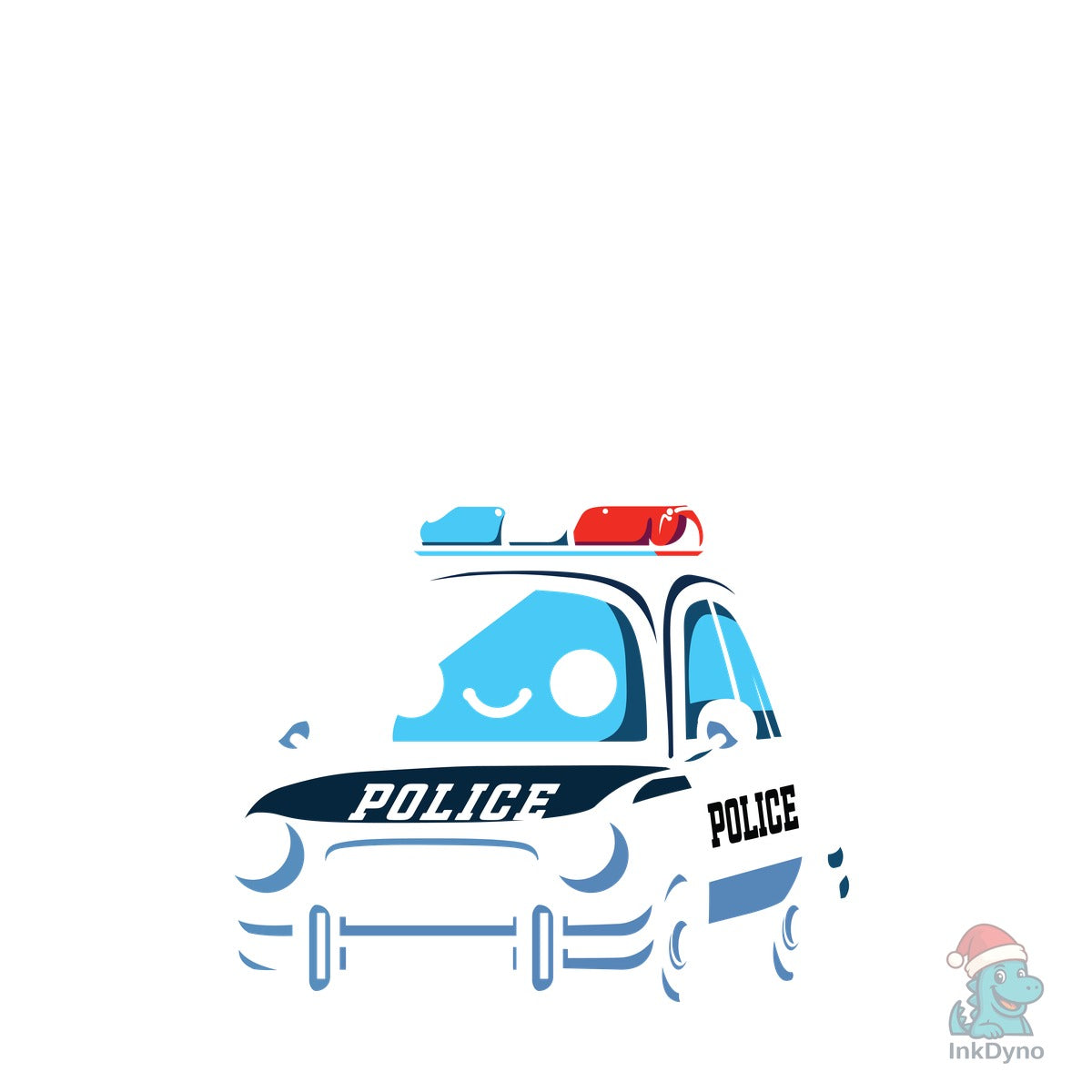 Wee Woo Police Car Funny Cute Shirt