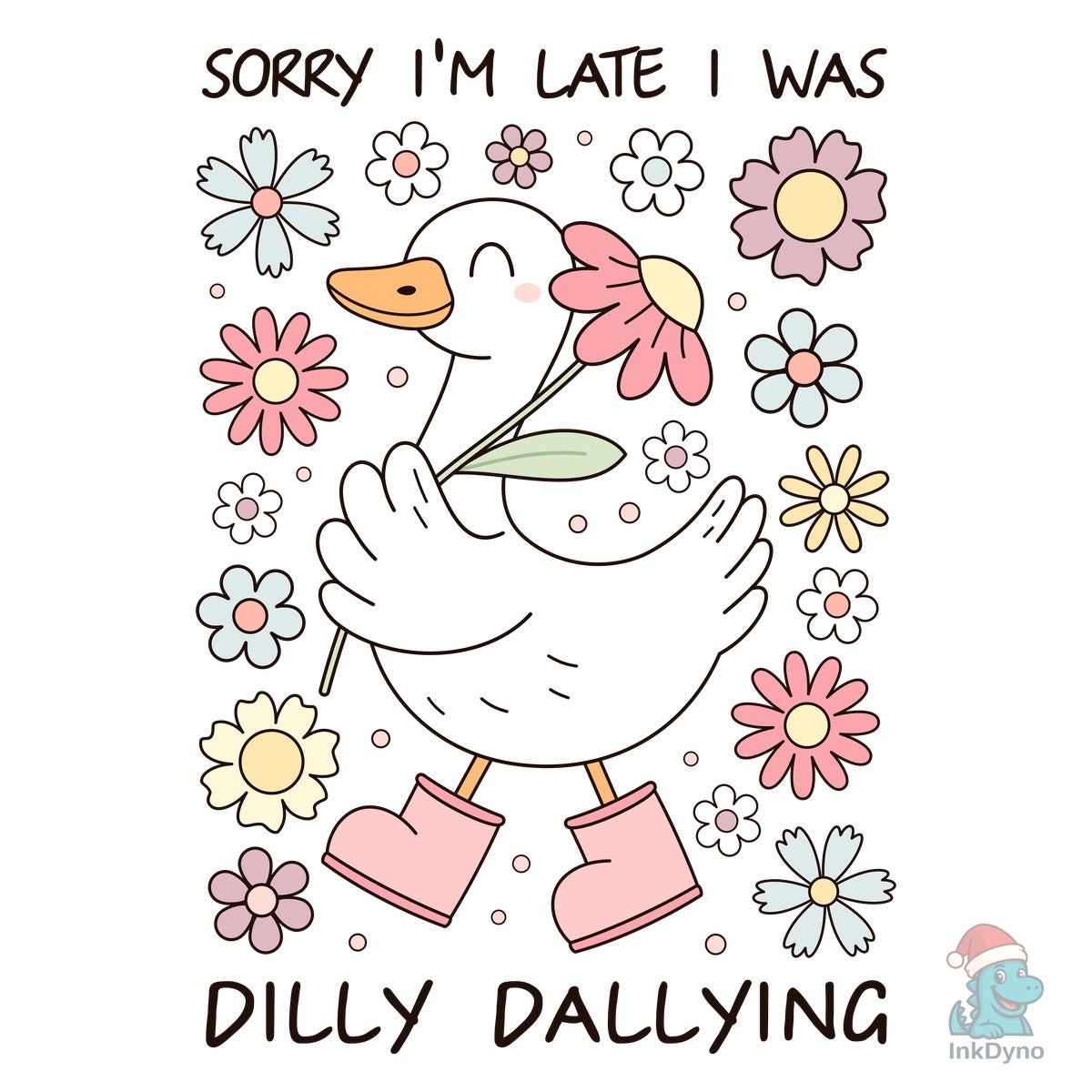 Retro Silly Goose Heat-Press