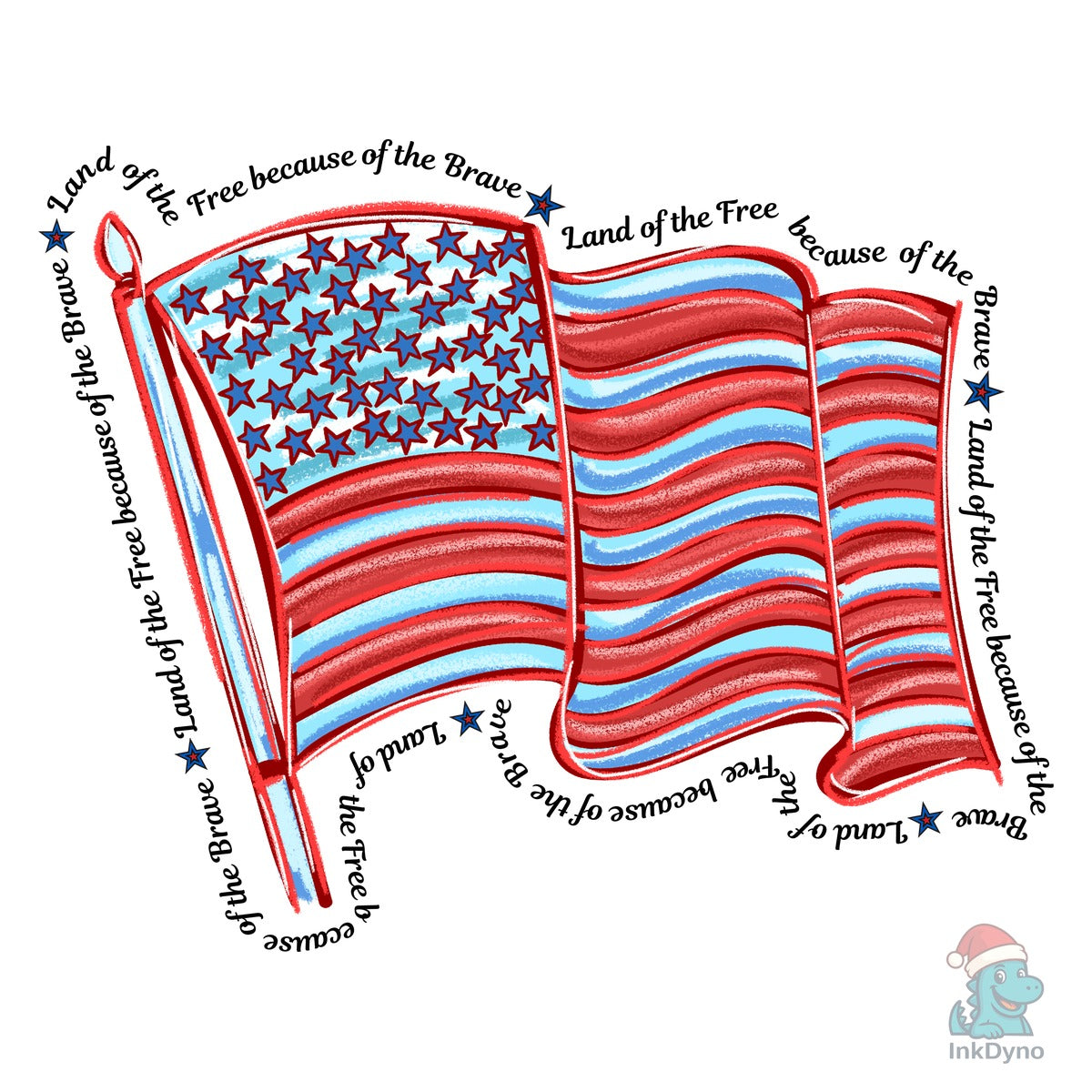 4th of July American Flag