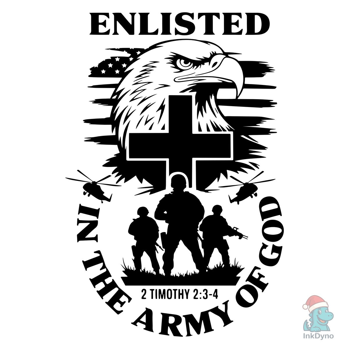 Enlisted in the Army God Christian