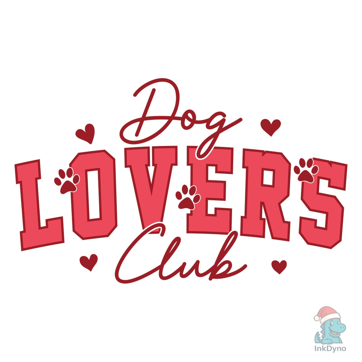 Dog Lovers Dog Valentine Club Heart