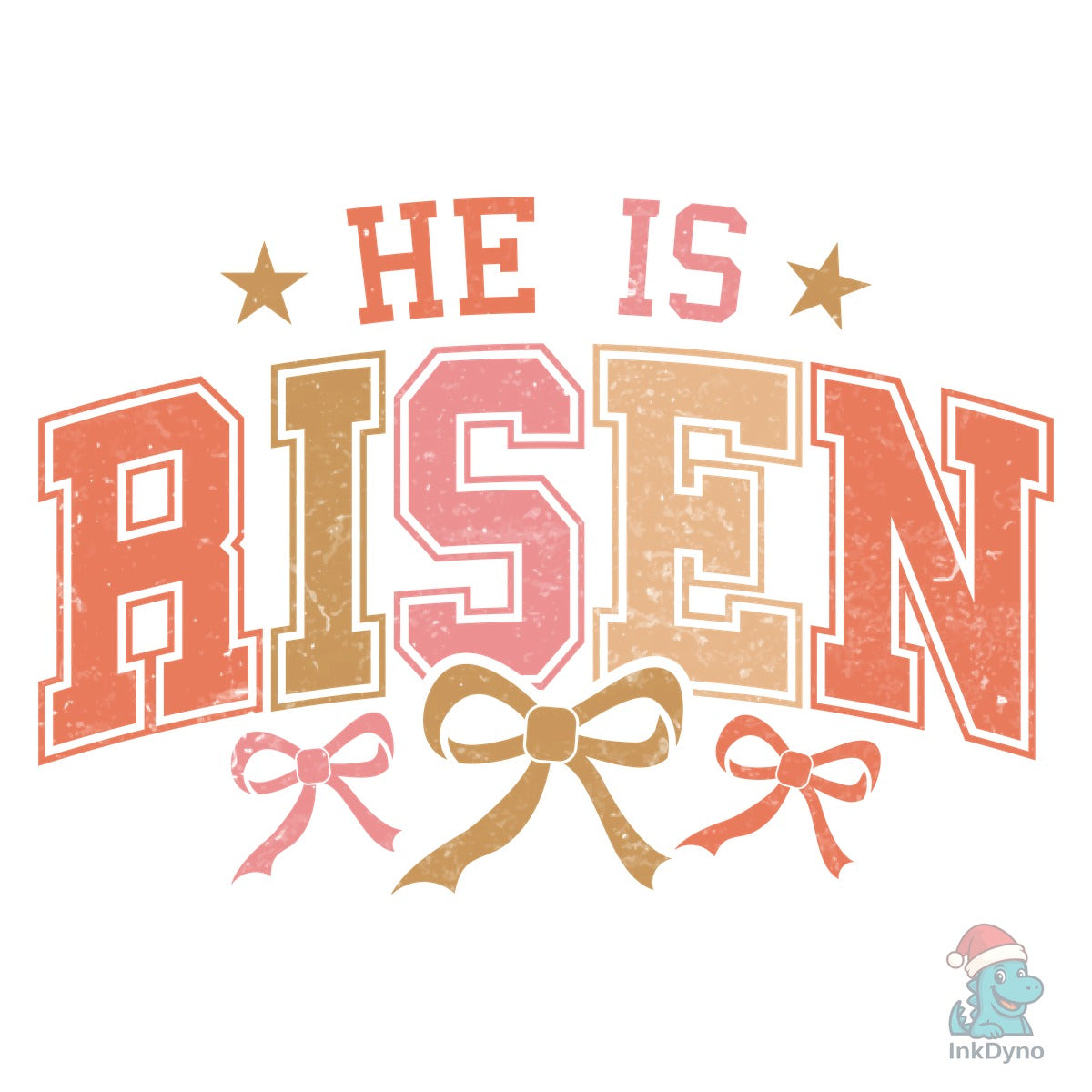 Easter Christian Risen Bow