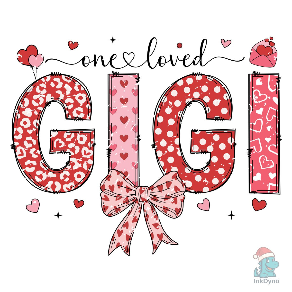 Gigi Valentine Coquette Bow One Loved
