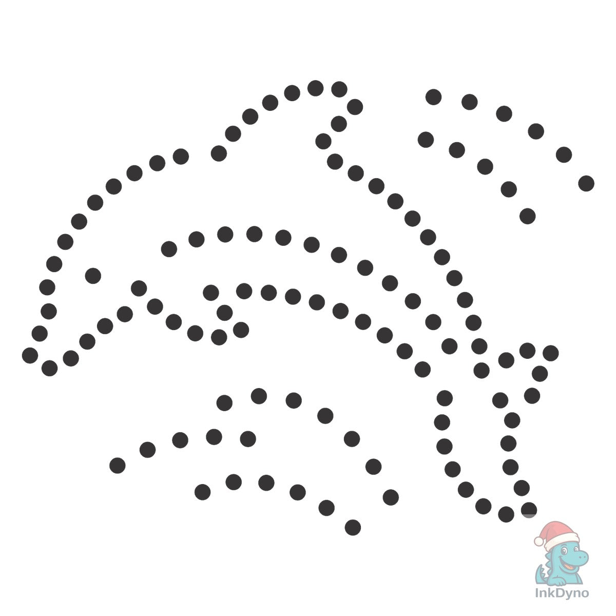 Rhinestone Template Design DOLPHIN 5"