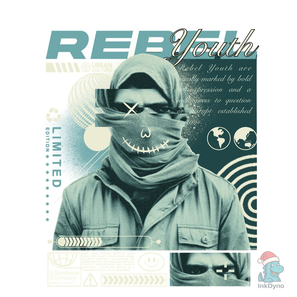 Rebel Youth Streetwear Graphic