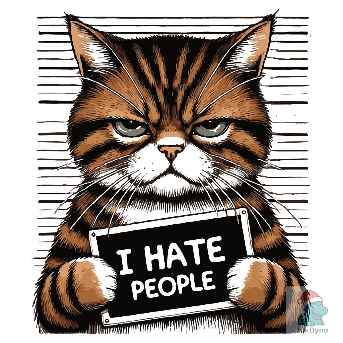 I Hate People Funny Cat Funny Mugs