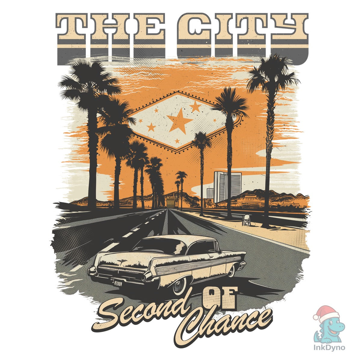 The City of Second Chances Tshirt Design