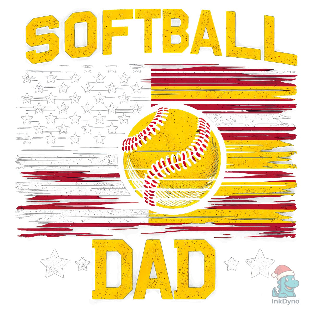 American Softball Dad Softball