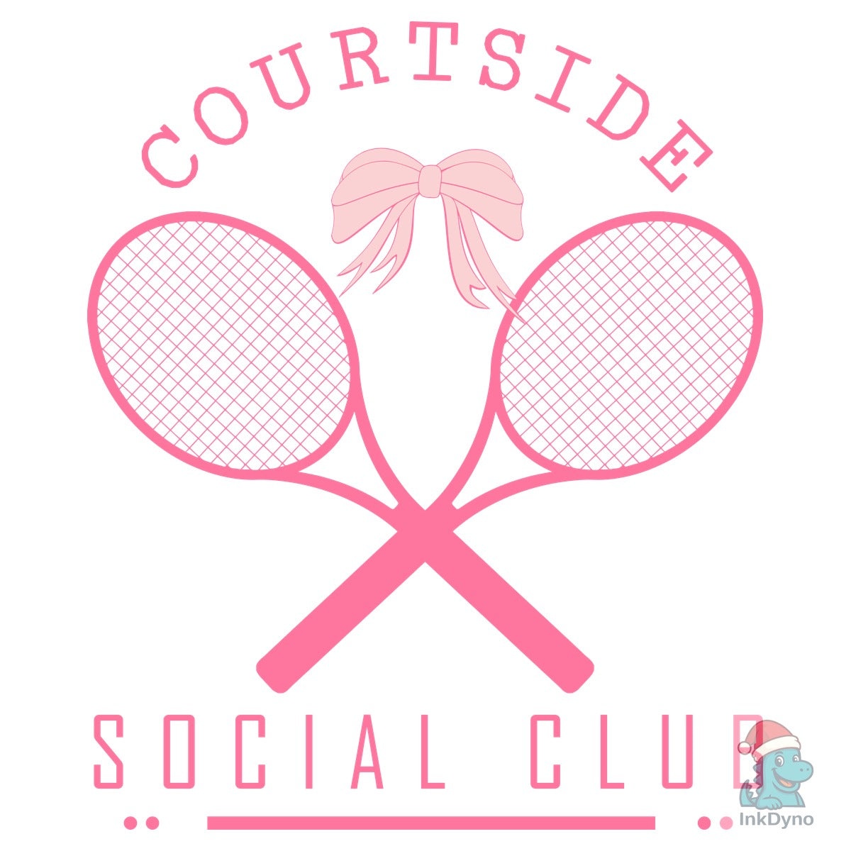 Vintage Tennis Courtside Sport Coquette