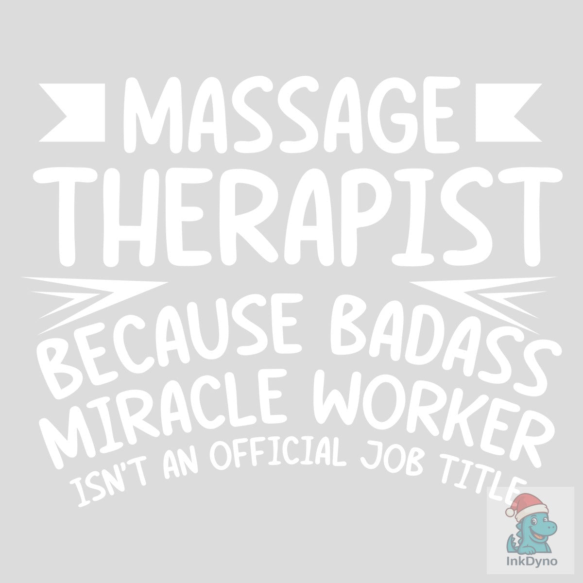 Funny Massage Therapist T-Shirt Design