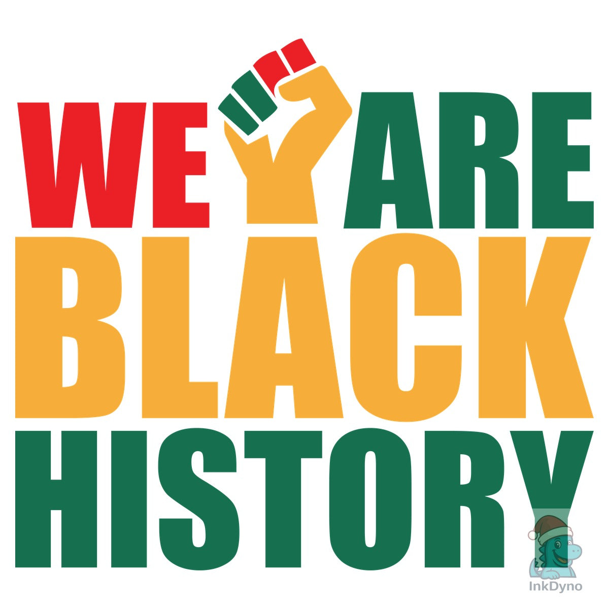 We Are Black History T-Shirt Gesign