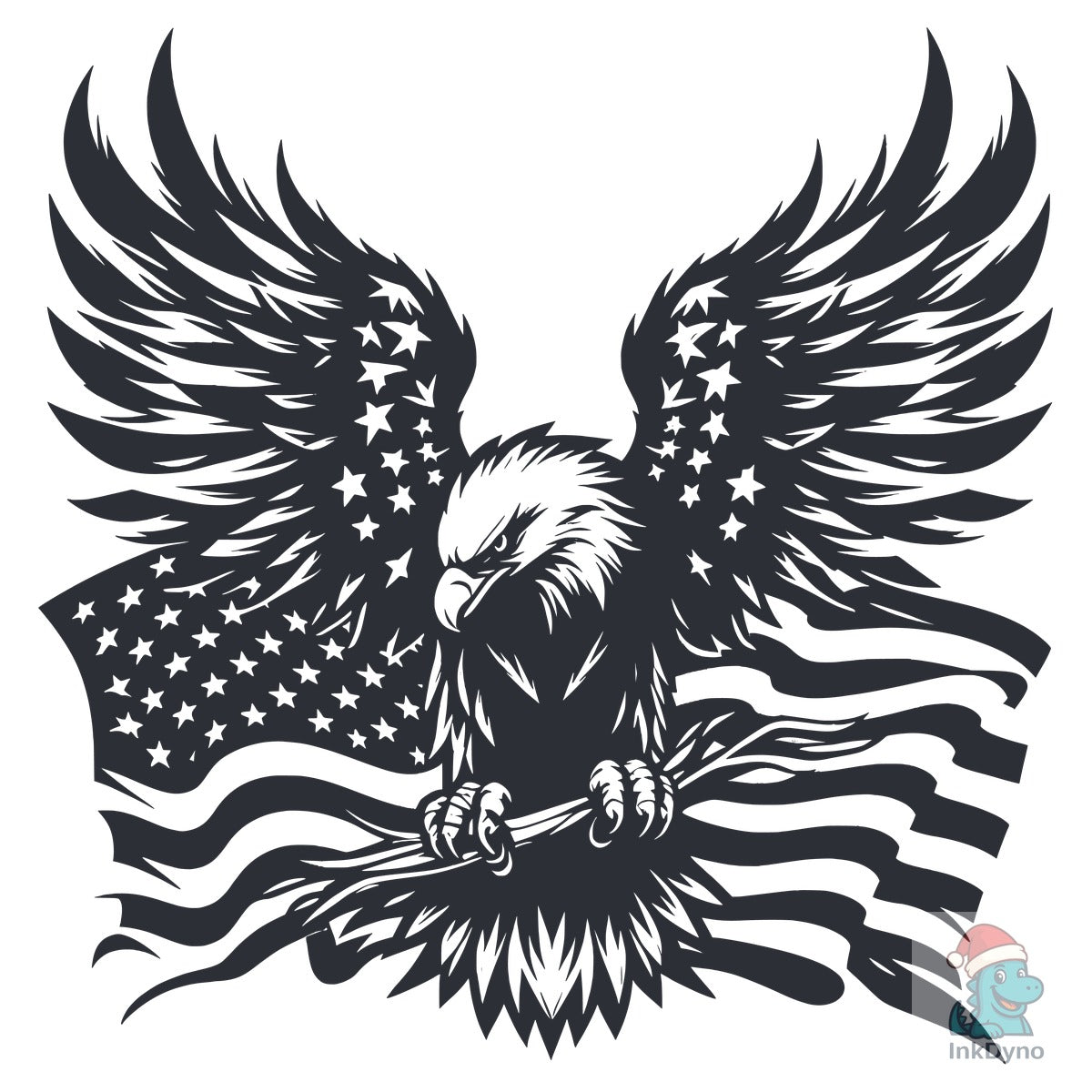 Patriotic Eagle Flag T-Shirt